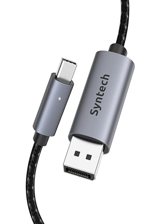 Syntech Thunderbolt 3 USB C to HDMI Cable 4K-30Hz Compatible with MacBook Pro, MacBook Air, iPad Pro Samsung Galaxy, Dell XPS and Other 1.8m/6ft